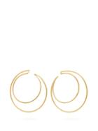 Matchesfashion.com Misho - Demilune Gold Plated Hoop Earrings - Womens - Gold