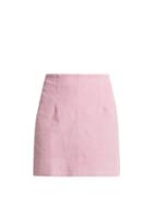 Matchesfashion.com Staud - Phoebe Corduroy Mini Skirt - Womens - Pink