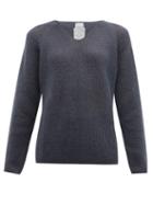 Matchesfashion.com Max Mara Leisure - Alea Sweater - Womens - Blue