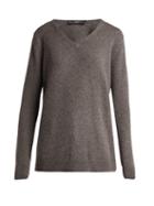 Matchesfashion.com Weekend Max Mara - Mach Sweater - Womens - Grey