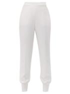 Matchesfashion.com Stella Mccartney - Julia Crepe Track Pants - Womens - Ivory
