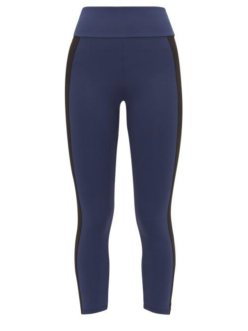 Matchesfashion.com Ernest Leoty - Therese Leggings - Womens - Black Navy