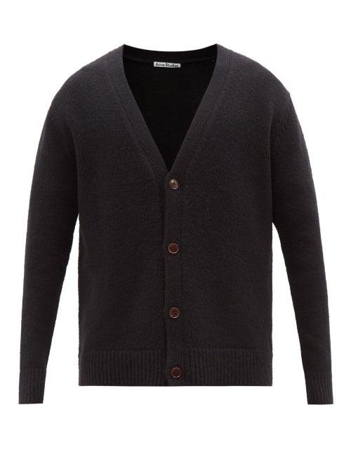 Acne Studios - Korval Drop-shoulder Cardigan - Mens - Black