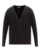 Acne Studios - Korval Drop-shoulder Cardigan - Mens - Black