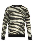 Stone Island Tiger-print Cotton-jersey Sweatshirt