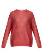 Masscob Dropped-shoulder Mohair-blend Sweater