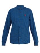 Ami Ace Cotton Gingham Shirt