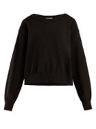 Matchesfashion.com The Row - Lanny Stretch Wool Blend Sweater - Womens - Black