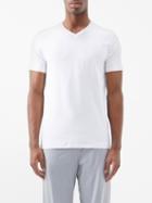 Falke - Pack Of Two Daily Comfort Cotton-jersey T-shirts - Mens - White