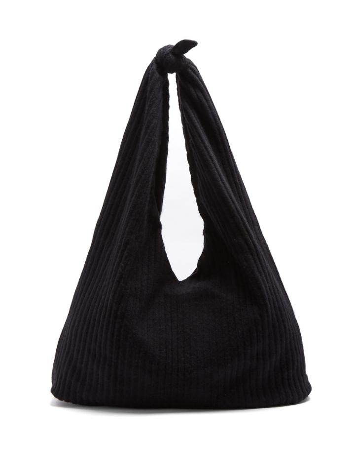 The Row Bindle Ribbed-knit Shoulder Bag