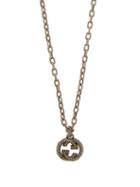 Matchesfashion.com Gucci - Gg Rope-engraved Sterling-silver Necklace - Mens - Silver