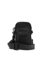 Matchesfashion.com Bottega Veneta - Leggero Perforated Leather Mini Cross Body Bag - Mens - Black