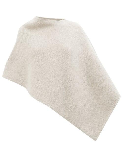 Lauren Manoogian - Fold Alpaca-blend Poncho - Womens - White