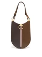 Matchesfashion.com Marni - Earring Medium Leather Bag - Womens - Khaki Multi