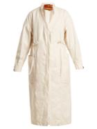 Colville Tie-waist Cotton-gabardine Parka