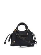 Matchesfashion.com Balenciaga - Neo Classic City Mini Grained-leather Bag - Womens - Black