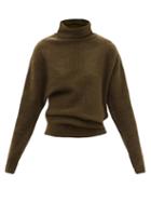 Proenza Schouler - Oversized Roll-neck Sweater - Womens - Khaki