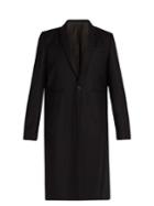 Undercover Reflective-trimmed Wool Overcoat