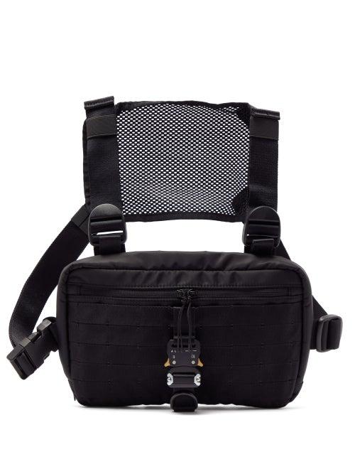 Matchesfashion.com 1017 Alyx 9sm - Military Nylon Gabardine Harness Pouch Bag - Mens - Black