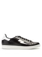 Neil Barrett Lightning-bolt Low-top Leather Trainers