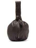 Matchesfashion.com Lemaire - Ball Leather Clutch Bag - Womens - Dark Brown