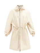 Matchesfashion.com Dodo Bar Or - Piki Shearling-lined Leather Coat - Womens - Cream