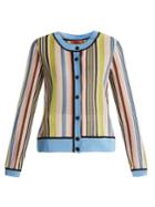 Missoni Striped Round-neck Cardigan