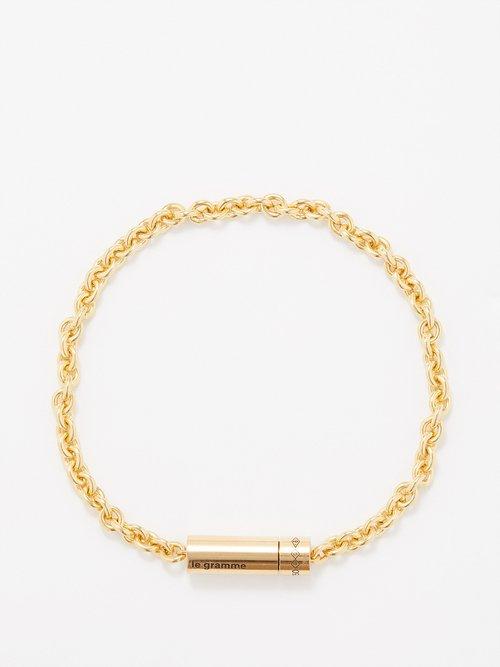Le Gramme - 15g 18kt Gold Chain Bracelet - Mens - Yellow Gold