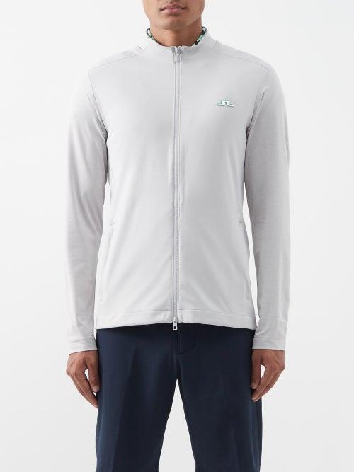 J.lindeberg - Erik Technical Golf Jacket - Mens - Light Grey