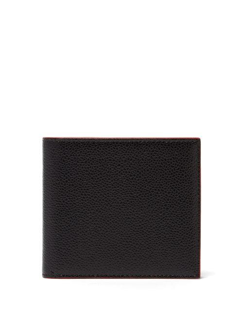 Matchesfashion.com Thom Browne - Pebbled Leather Wallet - Mens - Black