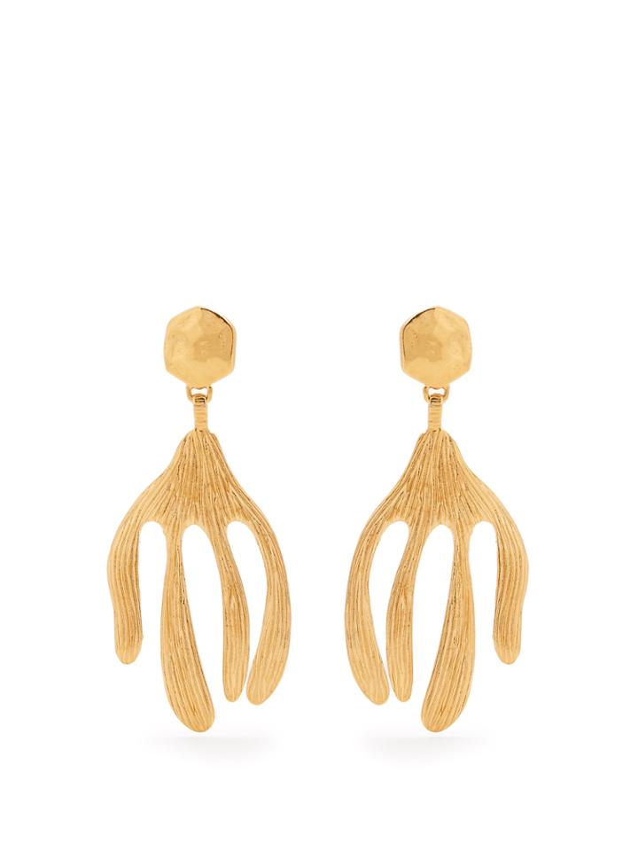 Marte Frisnes Cheyenne Gold-plated Earrings