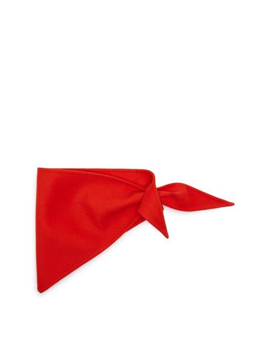 Matchesfashion.com Jil Sander - Lightweight Cashmere Foulard - Womens - Orange