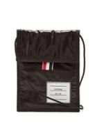 Matchesfashion.com Thom Browne - Logo-appliqu Velcro Pouch - Mens - Black