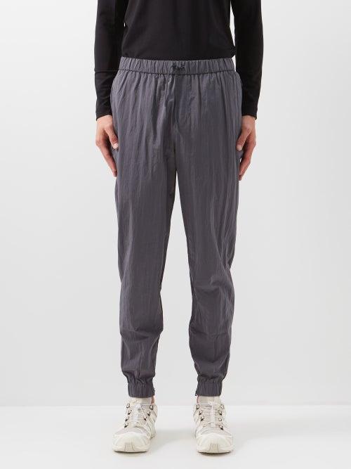 Jacques - Tecno Nylon Track Pants - Mens - Slate