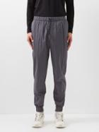 Jacques - Tecno Nylon Track Pants - Mens - Slate