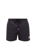 Matchesfashion.com Moncler - Logo-patch Swim Shorts - Mens - Navy