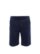 11.11 / Eleven Eleven - Drawstring-waist Denim Shorts - Mens - Blue