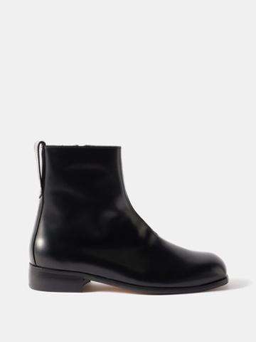 Our Legacy - Michaelis Leather Boots - Mens - Black