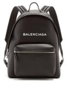 Balenciaga Everyday Logo-print Leather Backpack