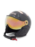 Matchesfashion.com Kask - Chrome Goggle-visor Ski Helmet - Mens - Black Pink