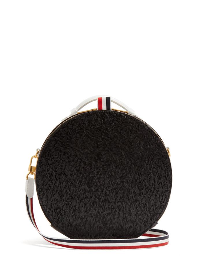 Thom Browne Hat Box Leather Bag