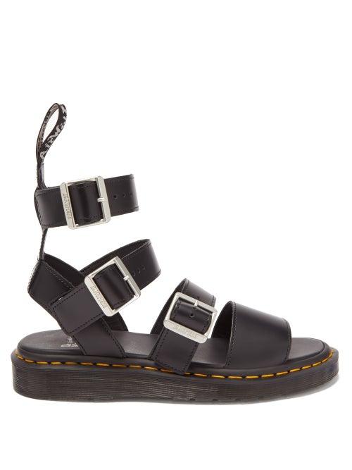 Matchesfashion.com Rick Owens - Gryphon Buckled Leather Sandals - Womens - Black