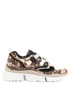 Matchesfashion.com Chlo - Sonnie Raised Sole Low Top Trainers - Womens - Pink Multi
