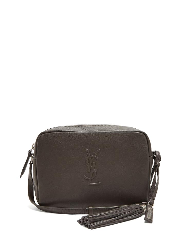Saint Laurent Monogram Lou Leather Cross-body Bag
