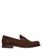 Matchesfashion.com Church's - Pembrey Suede Loafers - Mens - Brown