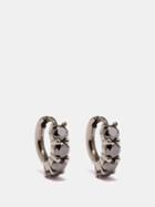 Melissa Kaye - Sadie Diamond & 18kt Gold Earrings - Womens - Black