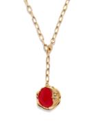 By Alona - Lila Gold-plated Lariat Necklace - Womens - Red Gold