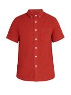 Matchesfashion.com Saturdays Nyc - Esquina Short Sleeved Cotton Shirt - Mens - Amber