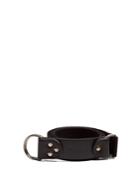 Saint Laurent Canvas And Leather Harness Belt