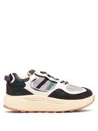 Matchesfashion.com Eytys - Jet Turbo Low Top Leather Trainers - Womens - White Multi